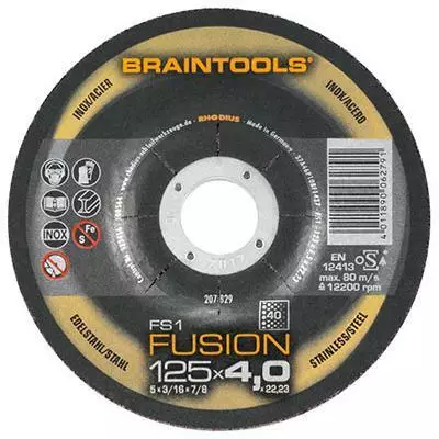 Hiomalaikka Fusion125X4,0X22,2 A40 - Hiomalaikat - 283-61-F12540040 - 1