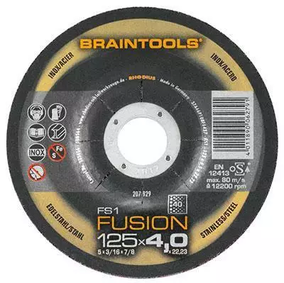 Hiomalaikka Fusion125X4,0X22,2 A80 - Hiomalaikat - 283-61-F12540080 - 1