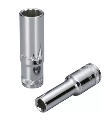 Hylsyavain 1/2"10 mm 12K pitkä - Hylsyt - 284-B19DL-10 - 1