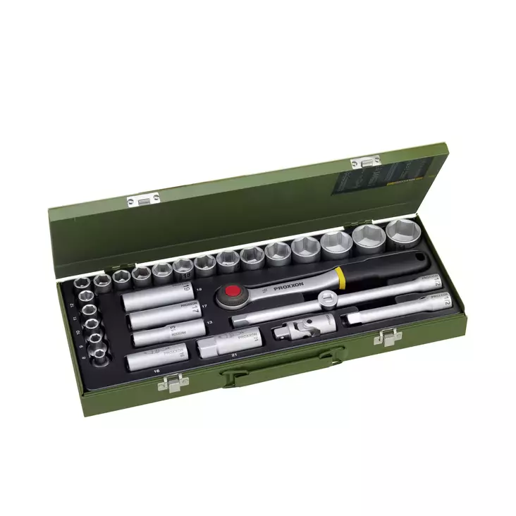 Hylsysarja 1/2" 29-osaa - Hylsysarjat - 23000 - 1