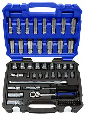 Hylsysarja 3/8" 60-osaa Boxo - Hylsysarjat - 284-B33-3060 - 1