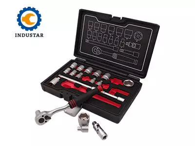 Hylsysarja 3/8" Industar 19-osaa - Hylsysarjat - 1726-30010 - 1