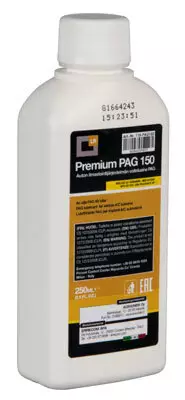 Ilmastointijärjestelmän voiteluaine PAG 150 250ml - Auton ilmastoinnin huoltoaineet - 118-PAG150 - 1