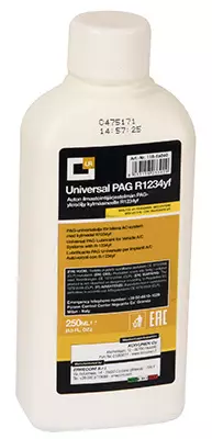 Ilmastointijärjestelmän yleisöljy PAG R1234YF 250 ml - Auton ilmastoinnin huoltoaineet - 118-E6060 - 1