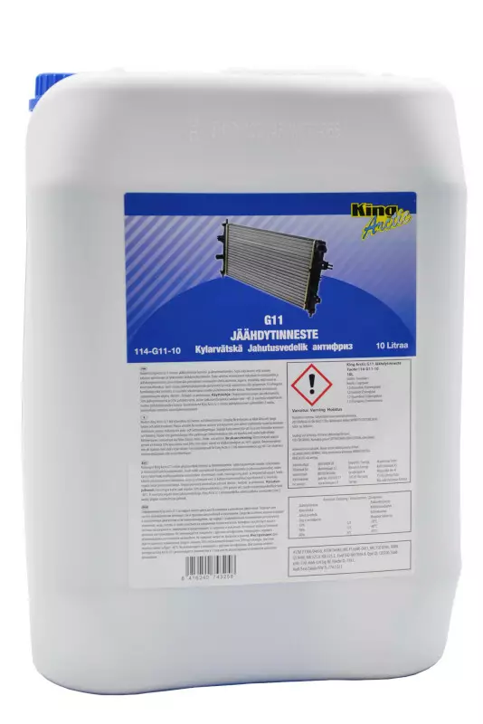 Jäähdytinneste G11 Sininen 10L King - Jäähdytinnesteet - 114-G11-10 - 1