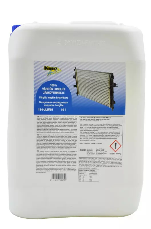 Jäähdytinneste G12+ Longlife Väritön 10 L - Jäähdytinnesteet - 114-JLLV10 - 1