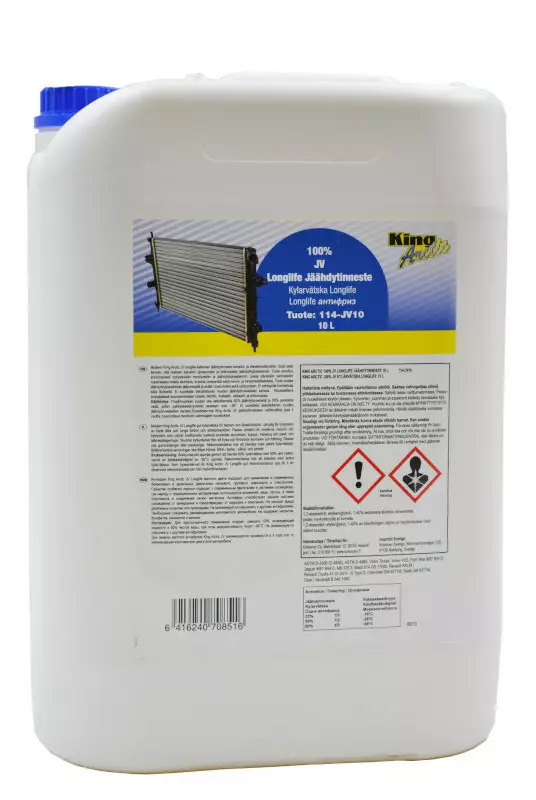 Jäähdytinneste G34 keltainen 10 L King - Jäähdytinnesteet - 114-JV10 - 1