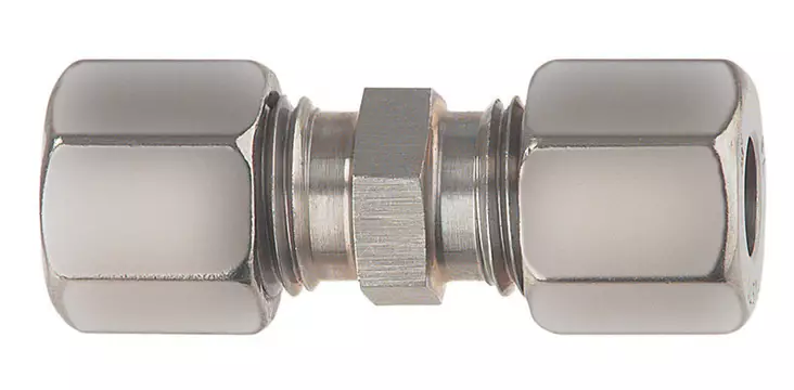 Jatkoliitin 8/8 mm teräs, väliliitin - Kaasujärjestelmän tarvikkeet - 0770200 - 1
