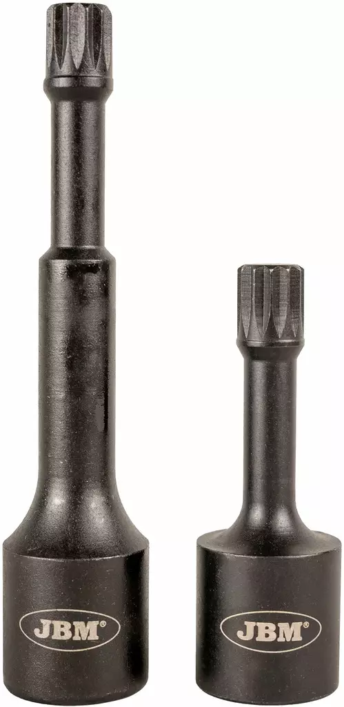 JBM 1/2" xzn voimakärkihylsysarja m12 2 osaa - Hylsysarjat - 50-16720 - 1
