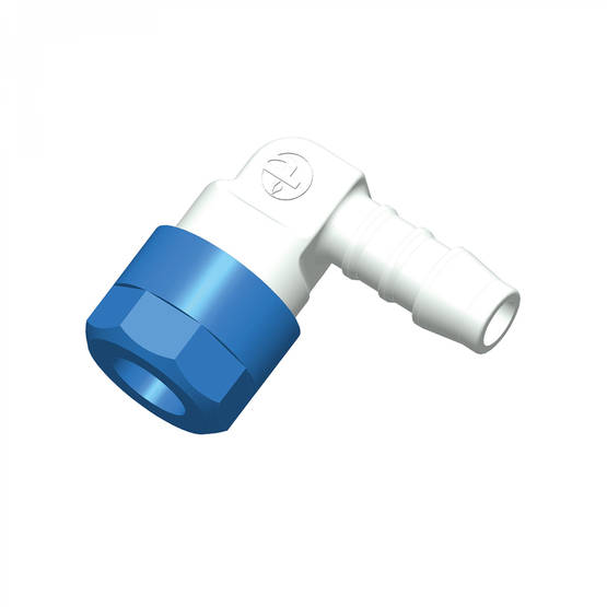 Kara kulma, 10 mm letkuliitos - Nestekeskuslämmitysjärjestelmän osat - 3000470 - 1