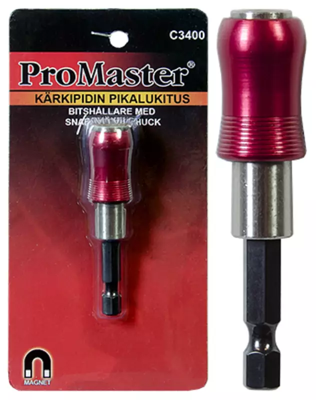 Kärkipidin magneetilla 70mm pikalukitus - Jatkot, nivelet ja adapterit - C3400 - 1