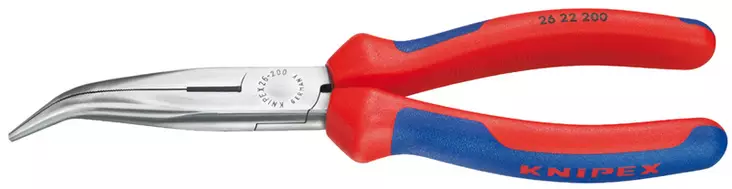Kärkipihdit 2K 200 mm taivutettu Knipex - Kärki- ja linjapihdit - 265-2622-200 - 1