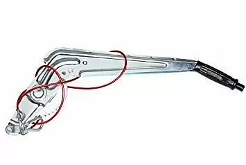 Käsijarrukahva Knott hf/peitz Hammaslevyllä BPW - Vetopää ja -koukku tarvikkeet - 7582000 - 1