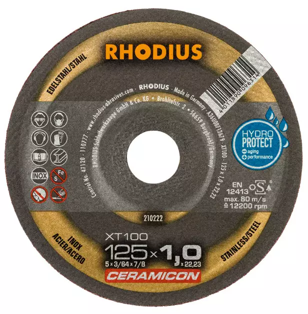 Katkaisulaikka.XT100 CERA125X1,0X22,2 - Katkaisulaikat - 287-XT10012510 - 1