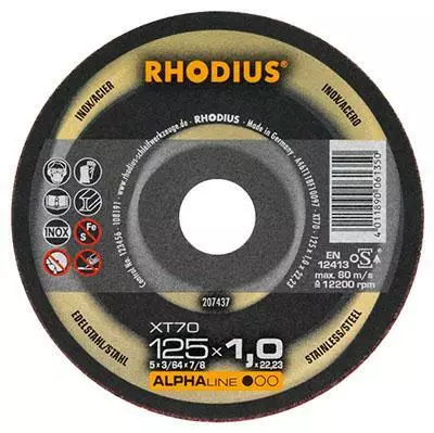 Katkaisulaikka.XT70 10KPL/PKT 115X1,0X22,2 - Katkaisulaikat - 283-60-XT7011510 - 1