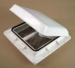 Kattoluukku veivattava Fiamma 39x39 Valkoinen - Kattoluukut ja osat - 0100540 - 1