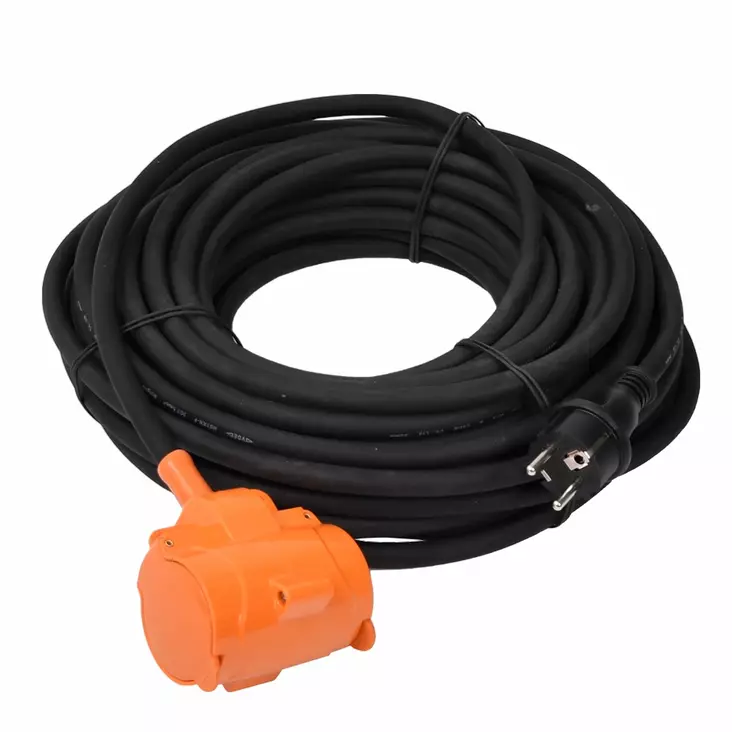 Kempten jatkojohto 20m, 3x2,5mm2 ,2-osainen IP44 - Sähkökelat ja johdot - 8530 - 1