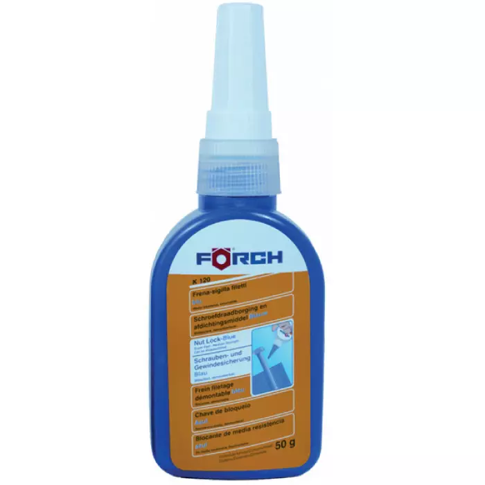 Kierrelukite Keskiluja Sininen 50g Förch K120 - Kierre- ja laakerilukitteet - 109-K120-50 - 1