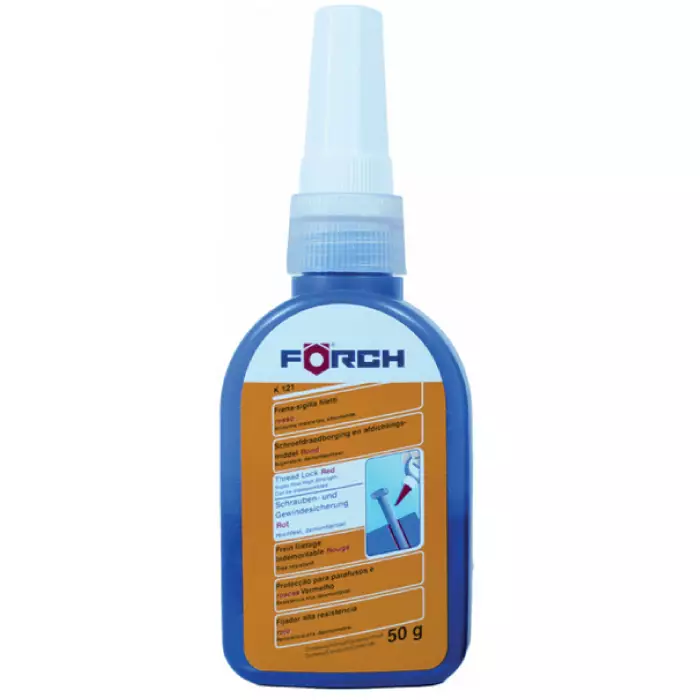 Kierrelukite Luja Punainen 50 g Förch - Kierre- ja laakerilukitteet - 109-K121-50 - 1