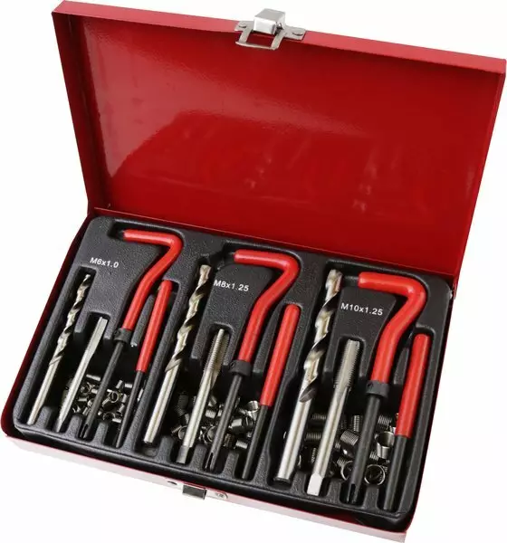 Kierteenkorjaussarja Lajitelma M6 M8 M10 - Kierretyökalusarjat - 684-M6-M10 - 1