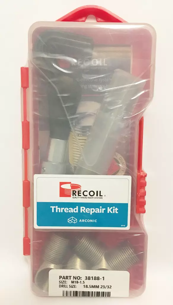 Kierteenkorjaussarja M18-1,5 sytytystulpille - Hehku- ja sytytystyökalut - 684-38180 - 1