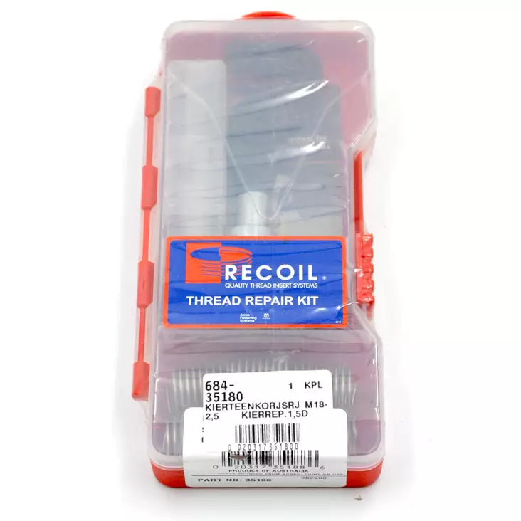 Kierteenkorjaussarja M18-2,5 - Kierteenkorjaussarjat - 684-35180 - 1