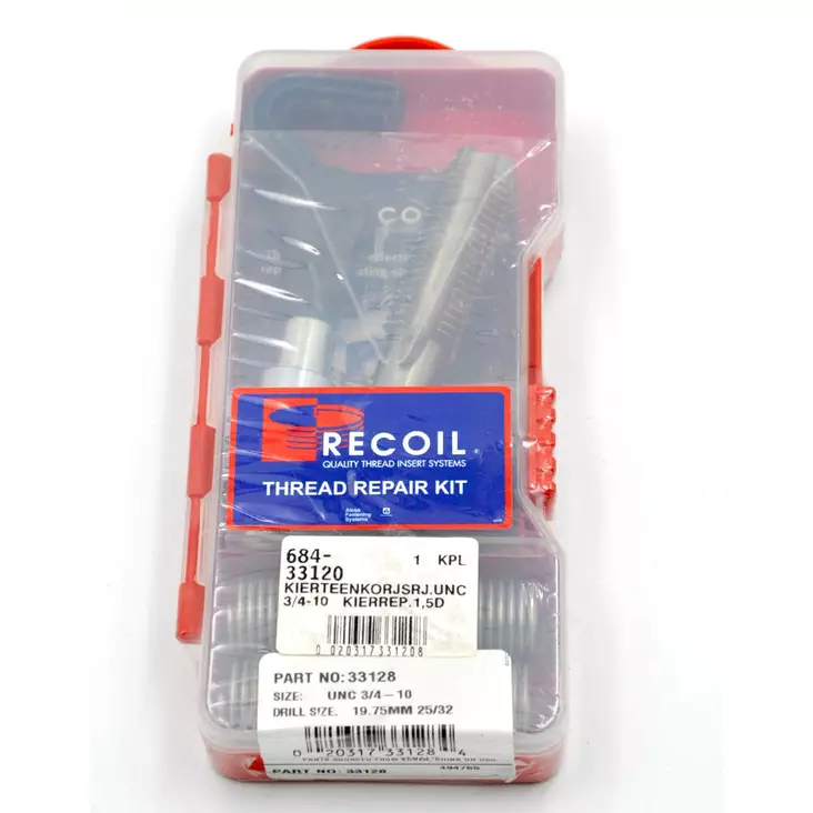 Kierteenkorjaussarja UNC 3/4-10 - Kierteenkorjaussarjat - 684-33120 - 1