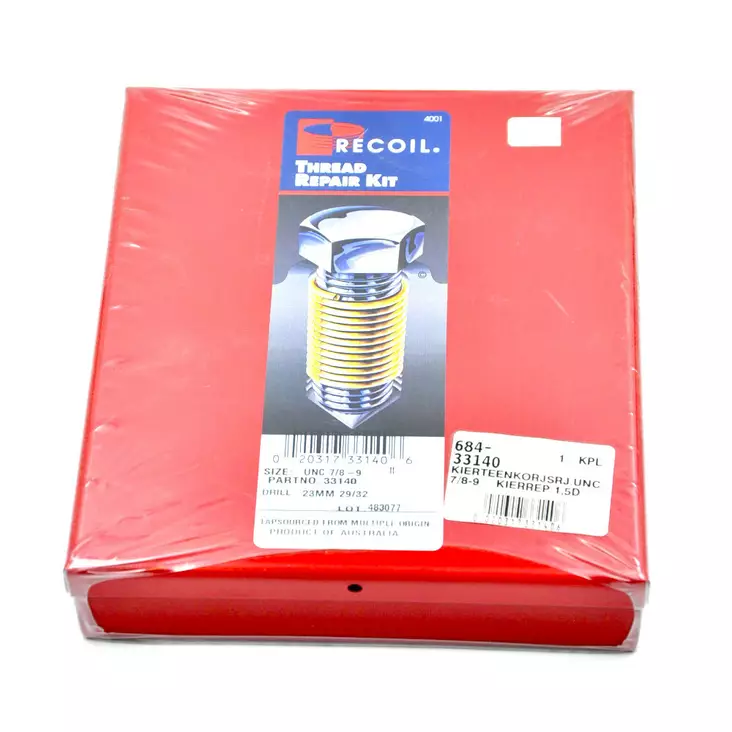 Kierteenkorjaussarja UNC 7/8-9 - Kierteenkorjaussarjat - 684-33140 - 1