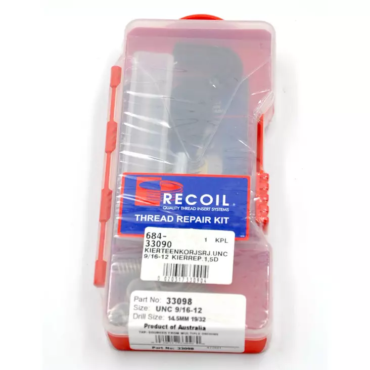 Kierteenkorjaussarja UNC 9/16-12 - Kierteenkorjaussarjat - 684-33090 - 1