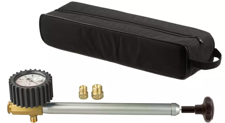 Koeponnistuslaite, testialueet 0-300 mbar, 0,5 - 2,0 bar - Kaasujärjestelmän tarvikkeet - 0260000 - 1