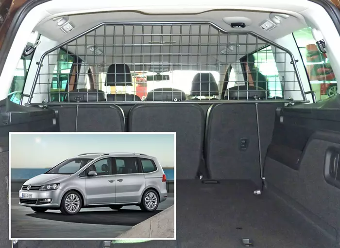 Koiraverkko Volkswagen Sharan / Seat Alhambra 2011-> - VW koiraverkot - TDG1310 - 1