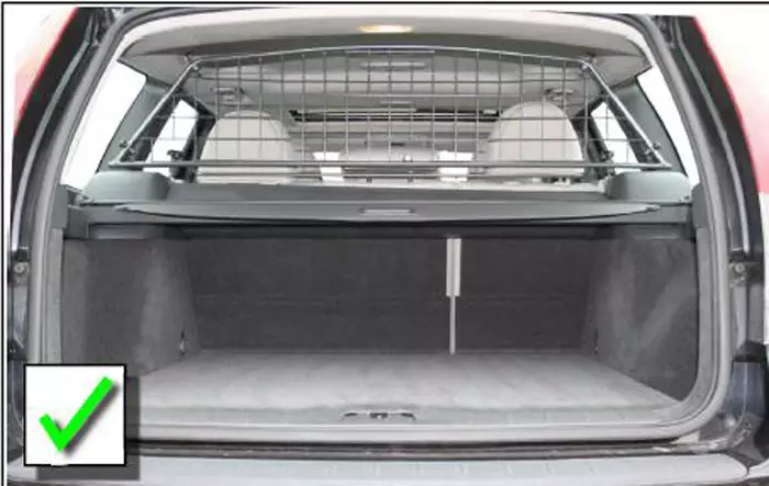 Koiraverkko Volvo V50 2004-2012 - Volvo koiraverkot - TDG1230 - 1