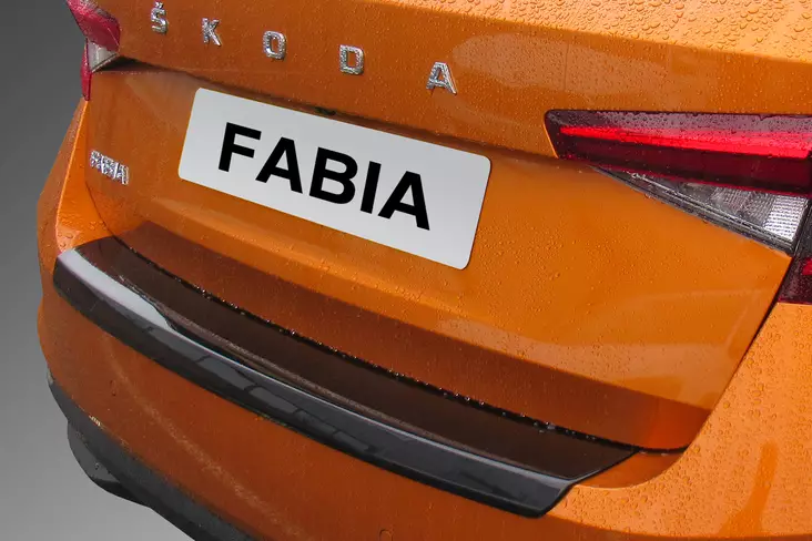 Kolhusuoja Skoda Fabia IV, 5-ovinen 9/2021- - Skoda takapuskurin suojat - RBP1370 - 1