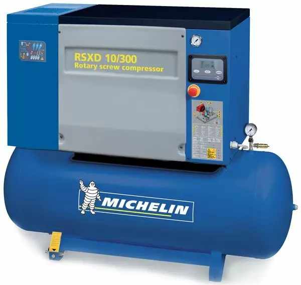 Kompressori + kuivain 7,5Kw 270 L, 10 Bar - Kompressorit - 282-10-RSXD10 - 1