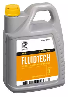 Kompressoriöljy 5 l - FluidTech (ruuvikompressoriin) - Muut kemikaalit - 282-21-6215715900 - 1