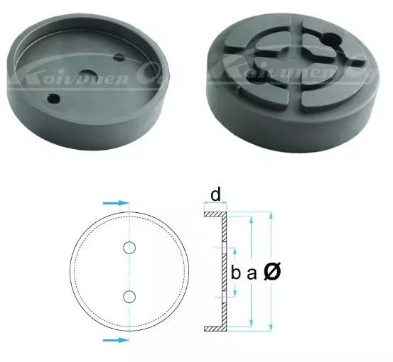 Kumitalla RP ATH Launch 2-pilarinostimet - Kumitallat ja luiskamatot - 228-3-LAUNCH120 - 1