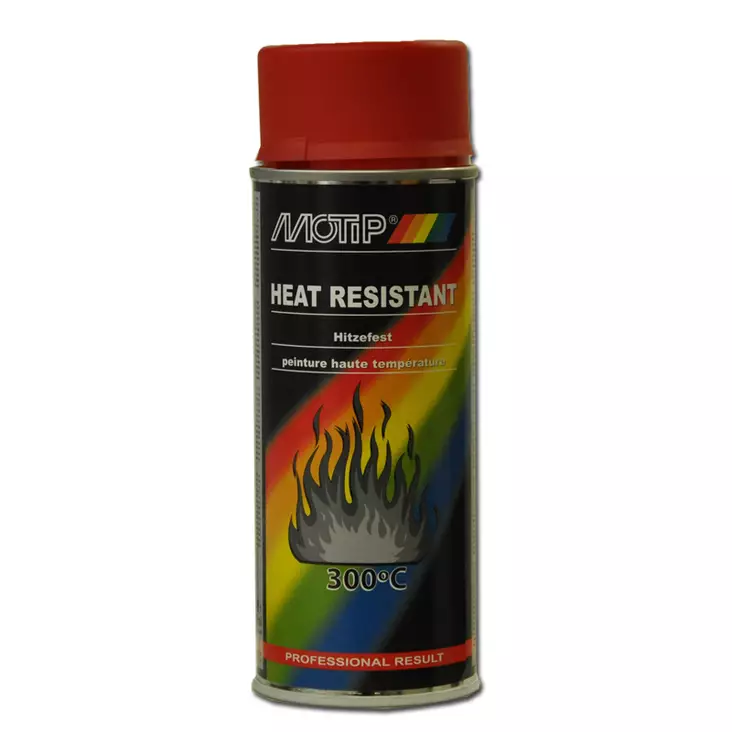 Kuumakestomaali Punainen 400ml Motip - Kuumakestomaalit - 104-04040 - 1