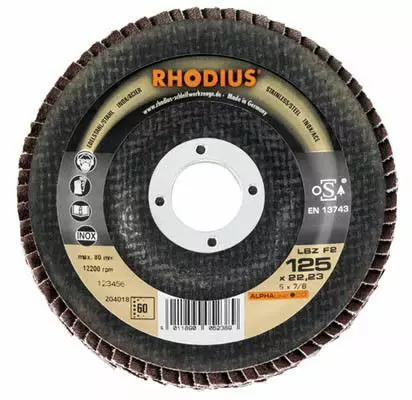 Lamellilaikka LGZ FTOP 125mm K40 SUORA - Lamellilaikat - 283-62-62040 - 1