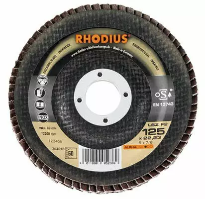 Lamellilaikka LGZ FTOP 125mm K60 SUORA - Lamellilaikat - 283-62-62060 - 1