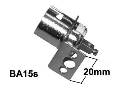 Lampunkanta Ba15S Ruuvil. - Polttimon kannat - 854420 - 1