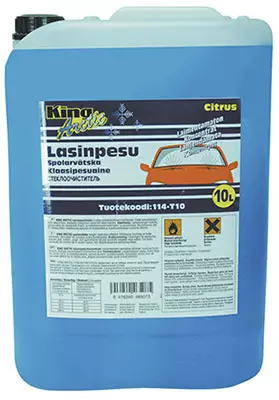 Lasinpesuneste tiiviste -40°C 10L King - Tuulilasinpesu - 114-T10 - 1