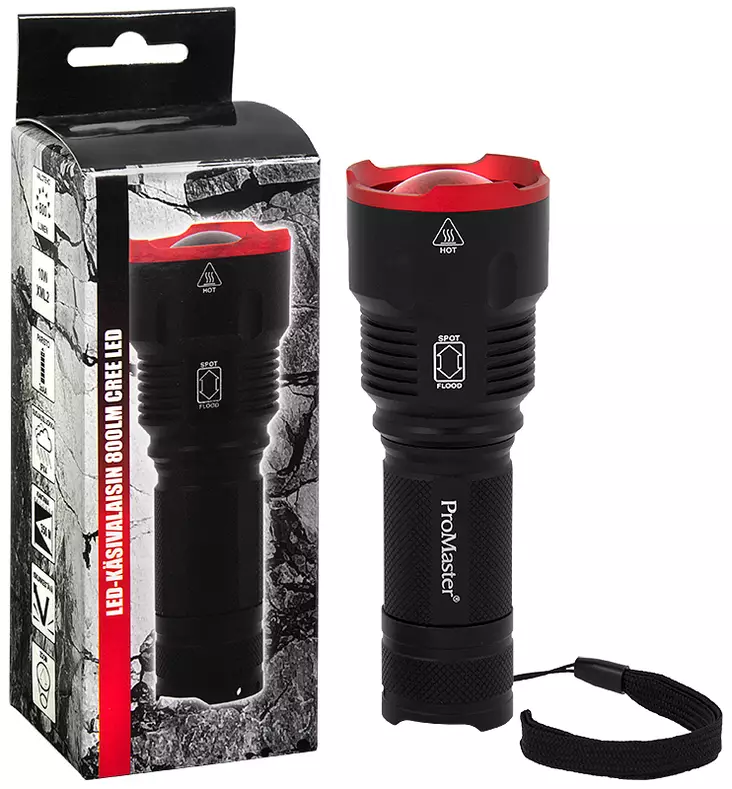 LED-taskulamppu 800 lm 10W XML2 - Taskulamput - LM98000 - 1