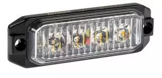 LED-TASOVILKKU R65 12-24V 100X32X13 KELT. - Valomajakat ja huomiovalot - 1603-300650 - 1