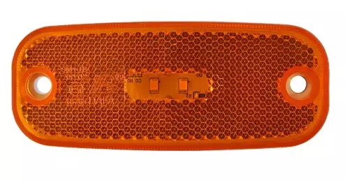 Led sivuvalo 12v keltainen pituus 111mm keltainen äärivalo kiinnitysväli 90mm - Äärivalot - 0900820 - 1