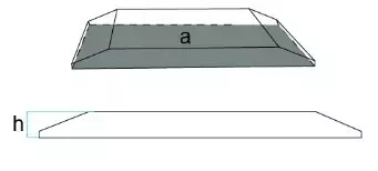 Luiskamatto 500 x 500 x 40 mm - Kumitallat ja luiskamatot - 228-3-GG2PD500H40 - 1