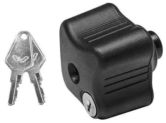 Lukko 2 Kpl - Polkupyörätelineet vetokoukkuun - 910-11930 - 1