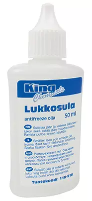 Lukkosula Voiteleva 50 ml - Muut apu- ja korjausaineet - 118-810 - 1