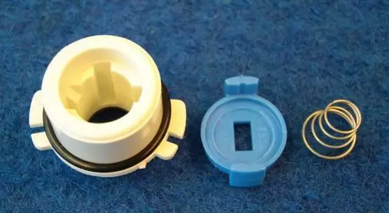 Lukkosylinterin runko, luukut D3-6, valkoinen - Ovien, luukkujen osat - 2660780 - 1