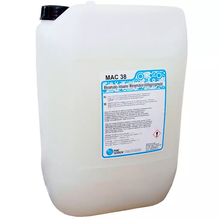 MAC 38 ESIPESU MICRO 100% 20L - Teho- ja liuotinpesuaineet - MAC38-20 - 1