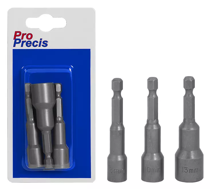 Magneettihylsysarja 8-10-13mm - Hylsyt - PP120250 - 1